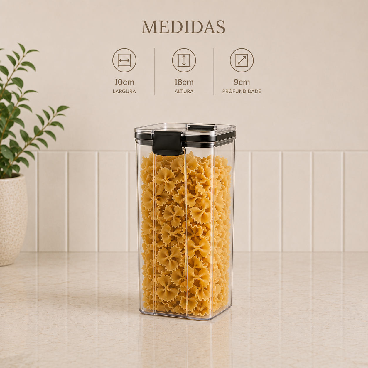 Frasco para Organização